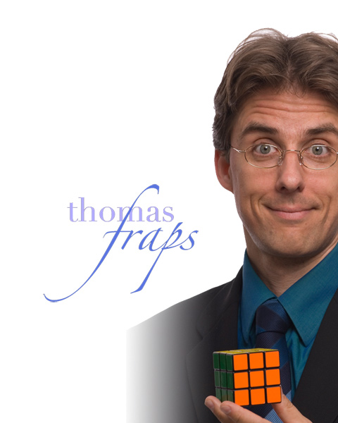 Thomas Fraps stellt als professioneller Zauberkünstler spielerisch